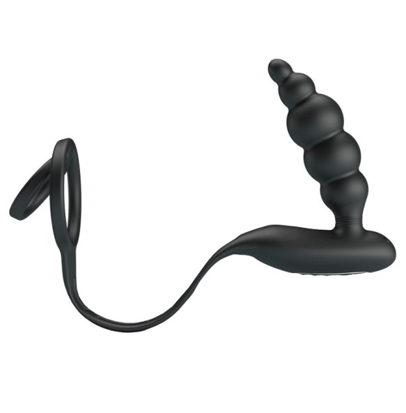 PRETTY LOVE Male P-Spot Prostate Massager Anal Vibration (Chargeable - Black)